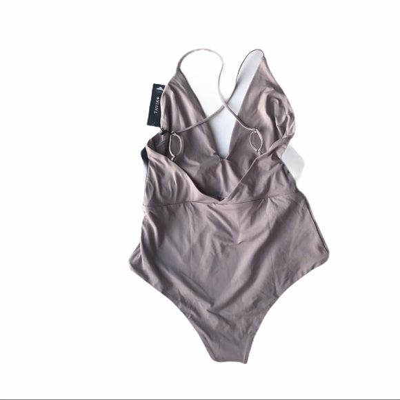 Tavik Candace waist tie color block One Piece L - Picture 4 of 5